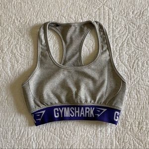 Gymshark Flex Sports Bra in Grey/Purple